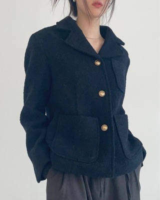 bookle wool jacket (2color)