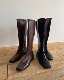 square long boots (2color)