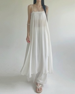 yoru shirring dress (2color)