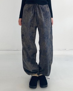 paisley string pants (2color)