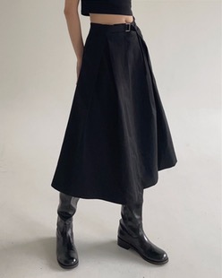 ordinary midi skirt (2color)