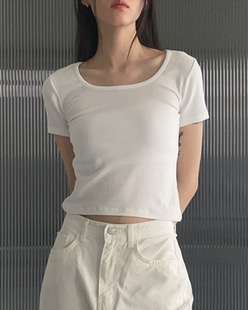 modal soft square tee (3color)