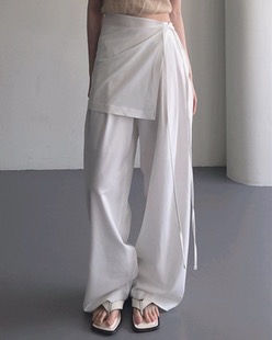 wearable wrap set pants (2color)