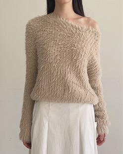 comfy fur knit (3color)