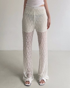lace see-through pants (2color)