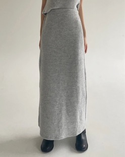 evening maxi skirt (3color)