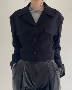 formal minimal jacket (2color)