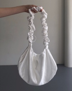 glossy hobo string bag (2color)