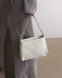 square coating shoulder bag (2color)