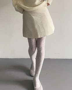 marshmallow padding skirt (2color)